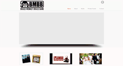 Desktop Screenshot of brassmonkeybrassband.com